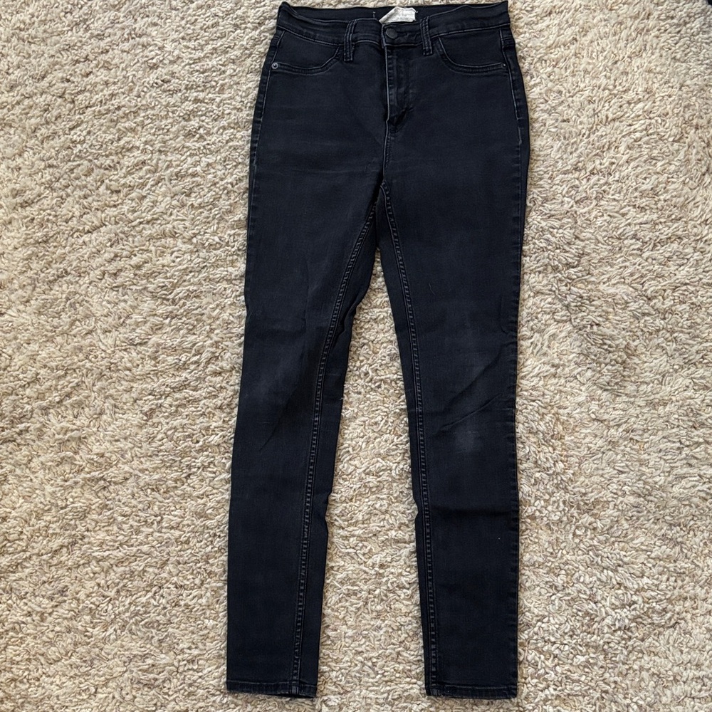 Free People Black Skinny Jeans